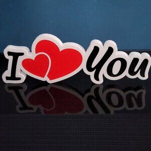 I Love You 3D Print